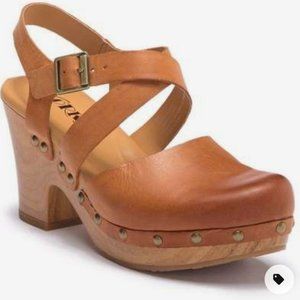 Korks Abloom Slingback Clog Sandal